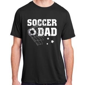 Soccer Dad Daddy Soccer Sport Lover Fan Fathers Day Adult ChromaSoft Performance T-Shirt