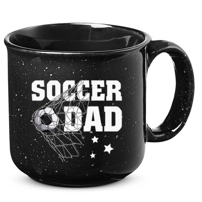 Soccer Dad Daddy Soccer Sport Lover Fan Fathers Day 15oz Campfire Ceramic Mug