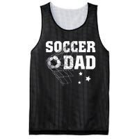 Soccer Dad Daddy Soccer Sport Lover Fan Fathers Day Mesh Reversible Basketball Jersey Tank