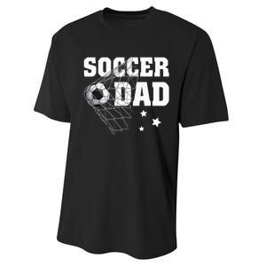 Soccer Dad Daddy Soccer Sport Lover Fan Fathers Day Performance Sprint T-Shirt