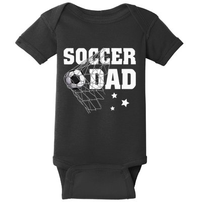 Soccer Dad Daddy Soccer Sport Lover Fan Fathers Day Baby Bodysuit
