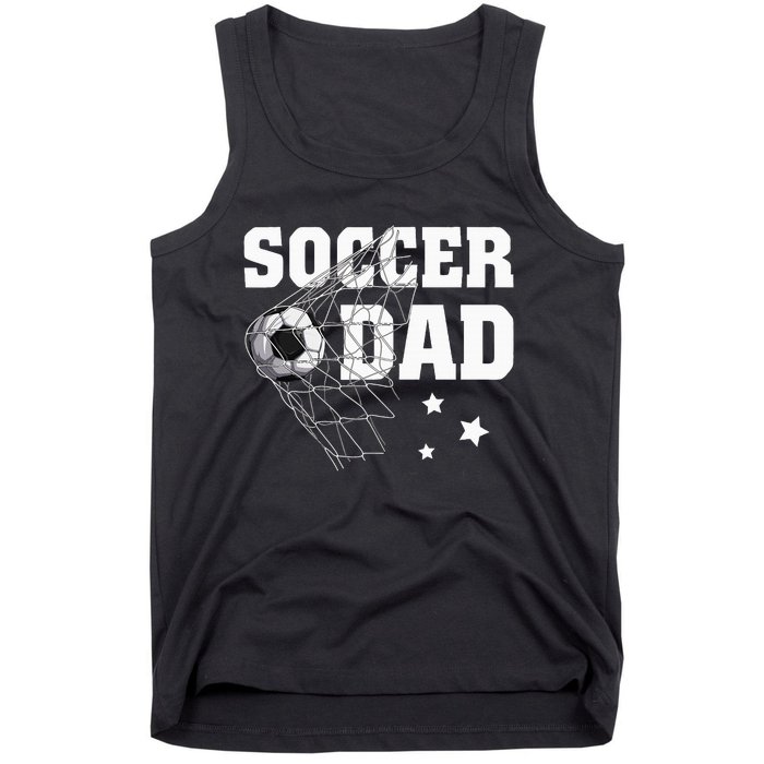 Soccer Dad Daddy Soccer Sport Lover Fan Fathers Day Tank Top