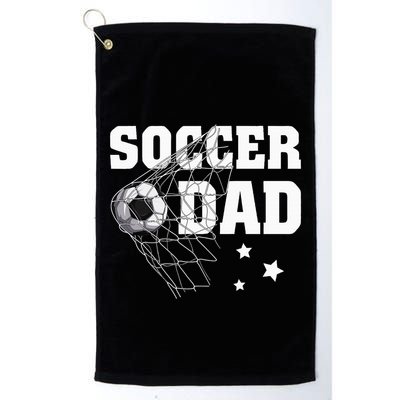 Soccer Dad Daddy Soccer Sport Lover Fan Fathers Day Golf Towel
