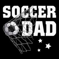 Soccer Dad Daddy Soccer Sport Lover Fan Fathers Day Kids T-Shirt