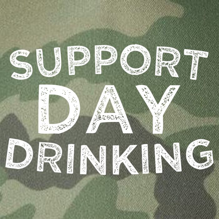 SUPPORT DAY DRINKING Legacy Tie Dye Trucker Hat