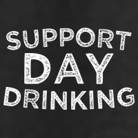 SUPPORT DAY DRINKING 15oz Campfire Ceramic Mug