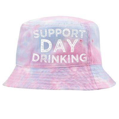 SUPPORT DAY DRINKING Tie-Dyed Bucket Hat