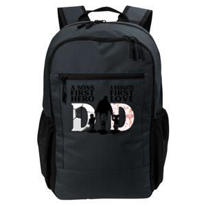 Soccer Dance Dad Sons First Hero Daughter Love Fathers Day Great Gift Daily Commute Backpack