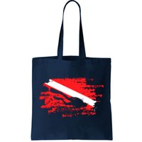 Scuba Diving Diver Down Flag Awesome Marine Diver Dive Gift Tote Bag