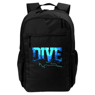 Scuba Diving DIVE Scuba Diver Gift Backpack