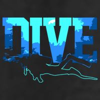 Scuba Diving DIVE Scuba Diver Gift Adult Drive Performance Visor