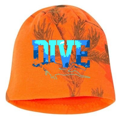 Scuba Diving DIVE Scuba Diver Gift Kati - Camo Knit Beanie