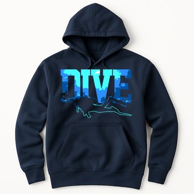 Scuba Diving DIVE Scuba Diver Gift Hoodie