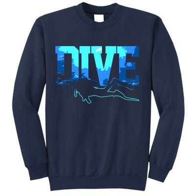 Scuba Diving DIVE Scuba Diver Gift Sweatshirt