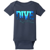 Scuba Diving DIVE Scuba Diver Gift Baby Bodysuit