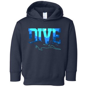 Scuba Diving DIVE Scuba Diver Gift Toddler Hoodie