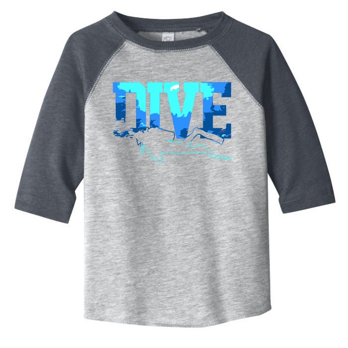 Scuba Diving DIVE Scuba Diver Gift Toddler Fine Jersey T-Shirt