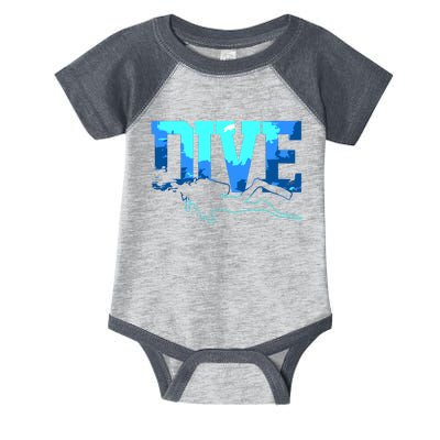 Scuba Diving DIVE Scuba Diver Gift Infant Baby Jersey Bodysuit