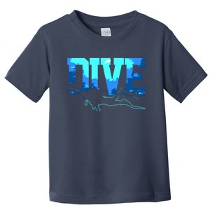 Scuba Diving DIVE Scuba Diver Gift Toddler T-Shirt