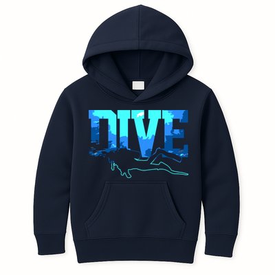 Scuba Diving DIVE Scuba Diver Gift Kids Hoodie