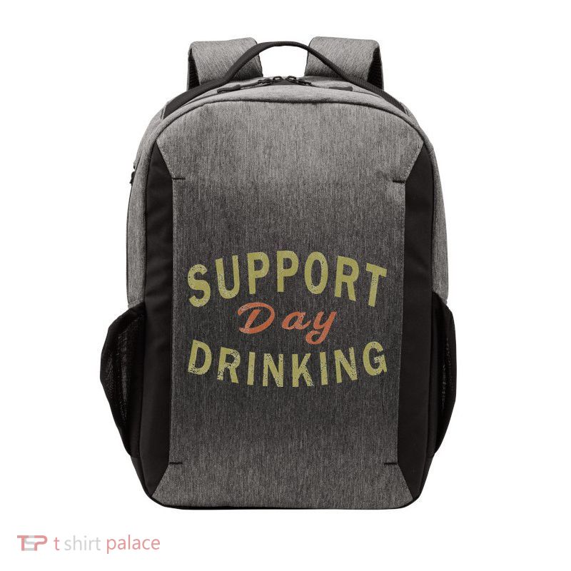 Support Day Drinking Drinking Gift Drunk Vector Backpack