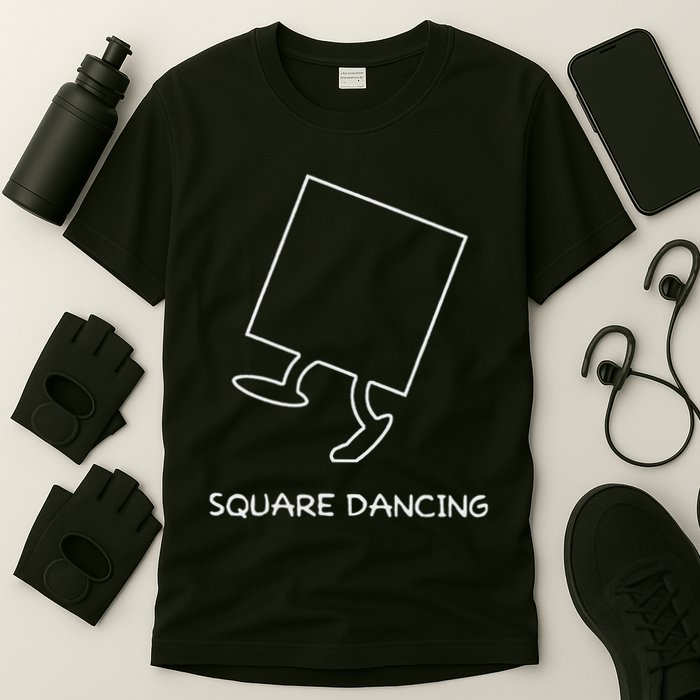 Square Dancing Enthusiast Funny Square Dancing T-Shirt