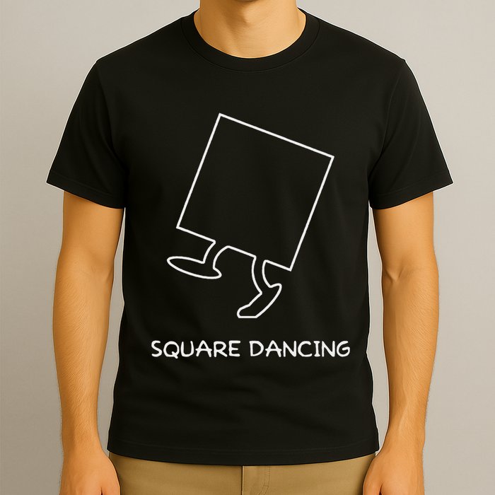 Square Dancing Enthusiast Funny Square Dancing T-Shirt