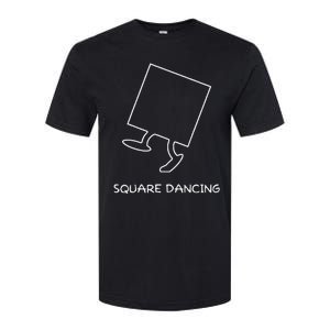 Square Dancing Enthusiast Funny Square Dancing Softstyle CVC T-Shirt