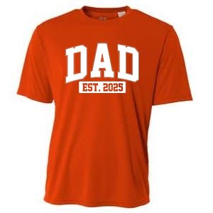 Sporty Dad Est 2025 New Father Celebrate Fathers Day Cooling Performance Crew T-Shirt