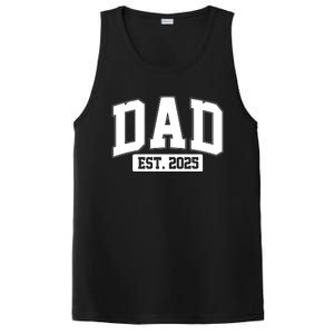 Sporty Dad Est 2025 New Father Celebrate Fathers Day PosiCharge Competitor Tank