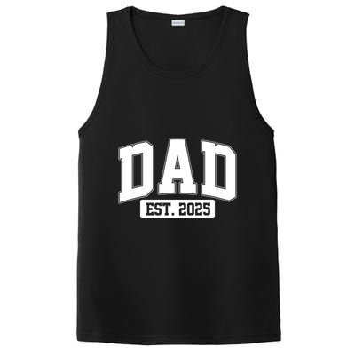 Sporty Dad Est 2025 New Father Celebrate Fathers Day PosiCharge Competitor Tank