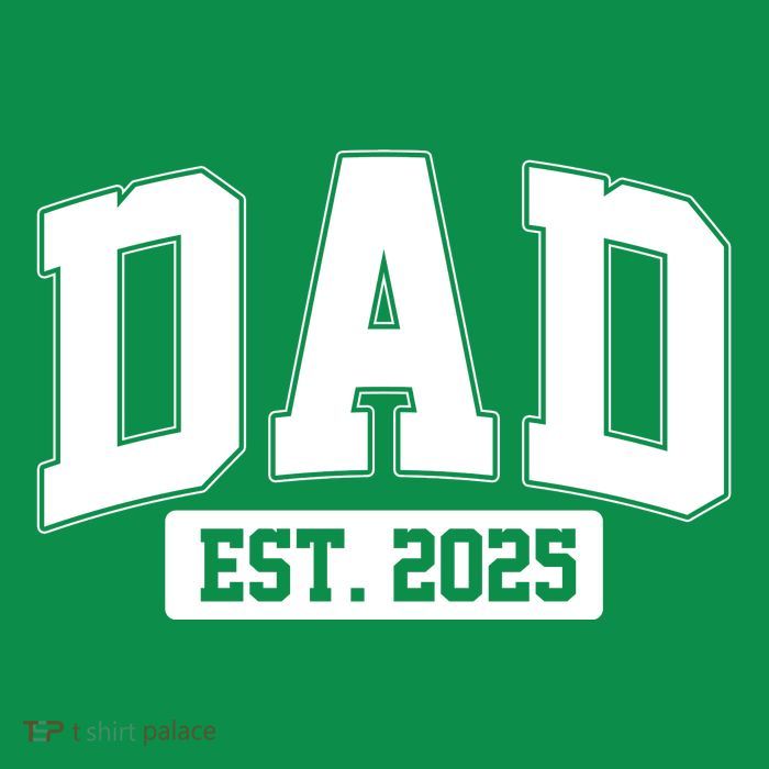 Sporty Dad Est 2025 New Father Celebrate Fathers Day Tall T-Shirt