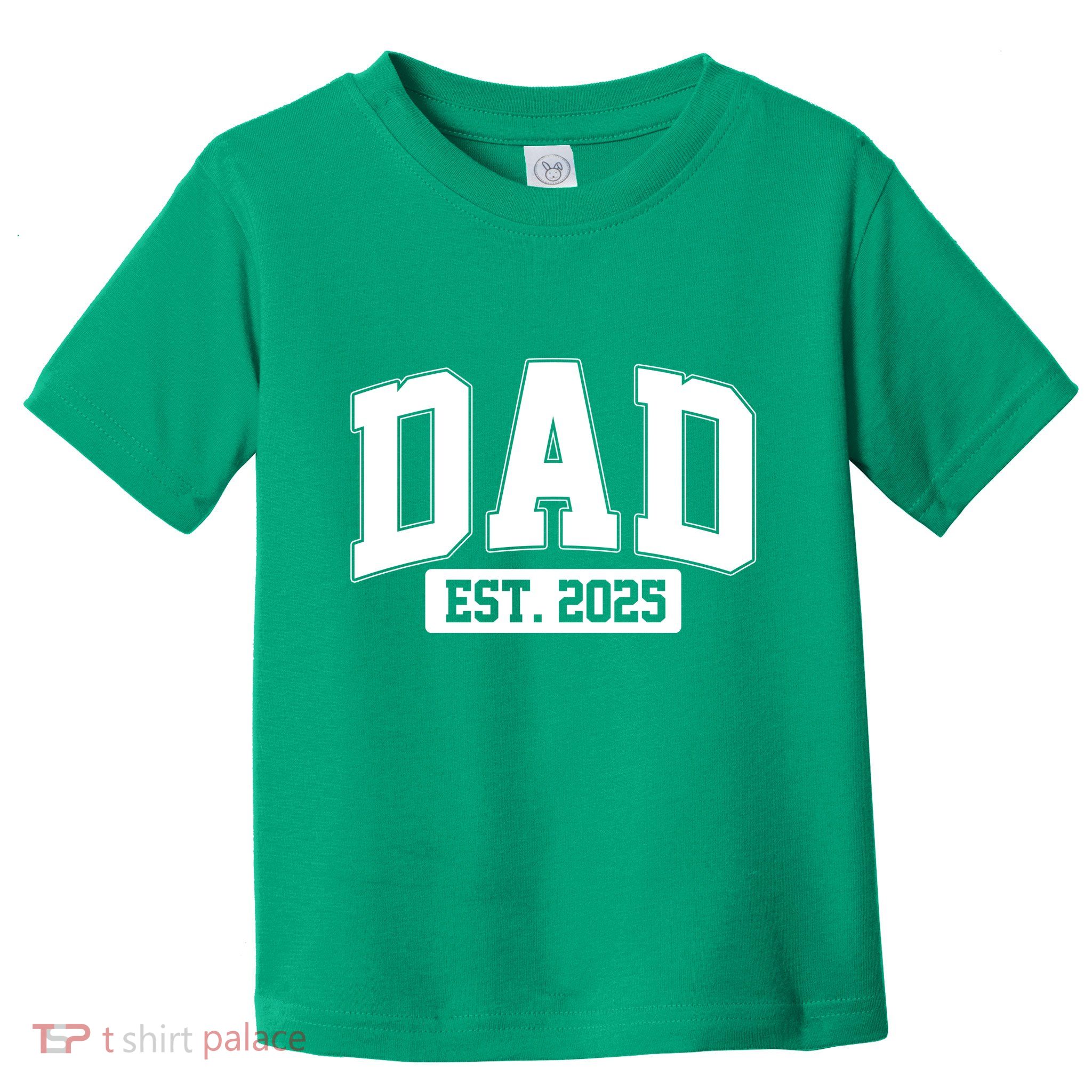 Sporty Dad Est 2025 New Father Celebrate Fathers Day Toddler T-Shirt