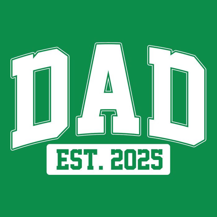 Sporty Dad Est 2025 New Father Celebrate Fathers Day Toddler T-Shirt