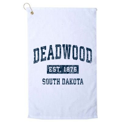 South Dakota Est 1876 Sd Vintage Sports Golf Towel