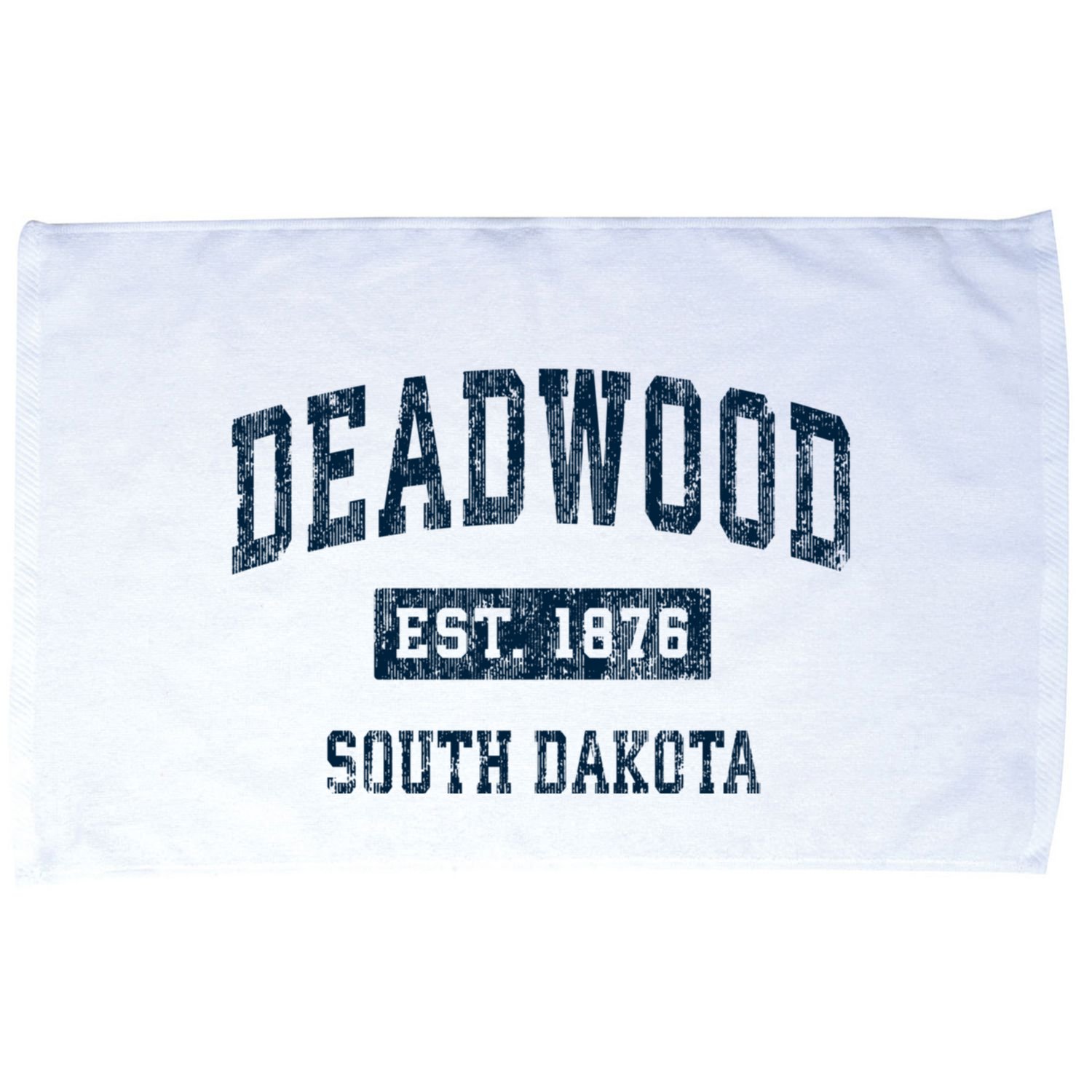 South Dakota Est 1876 Sd Vintage Sports Microfiber Hand Towel