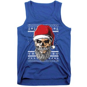 Santa Dj Edm Costume And Santa Hat Ugly Christmas Dj Cool Gift Tank Top