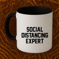 Social Distancing Expert Mug