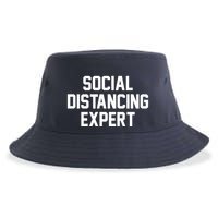 Social Distancing Expert Sustainable Bucket Hat
