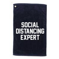 Social Distancing Expert Golf Towel