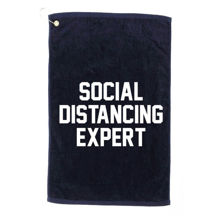 Social Distancing Expert Golf Towel