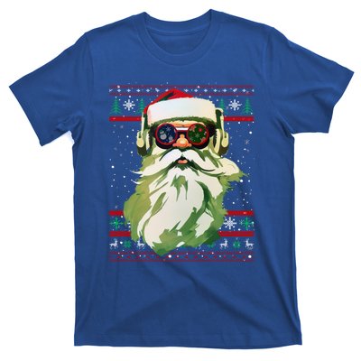 Santa Dj Edm Costume And Novelty Christmas Dj Meaningful Gift T-Shirt