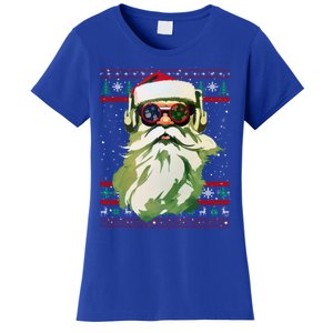 Santa Dj Edm Costume And Novelty Christmas Dj Meaningful Gift Women's T-Shirt