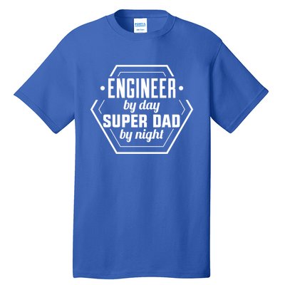 Super Dad Engineer Clothing Gift Tall T-Shirt