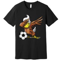 Soccer Dabbing Eagle Sport Premium T-Shirt