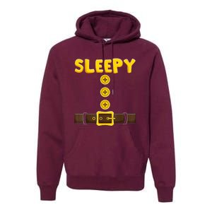 Sleepy Dwarf Easy Halloween Premium Hoodie