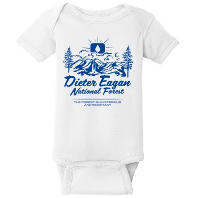 Severance Dieter Eagan National Forest Camping Hiking Baby Bodysuit