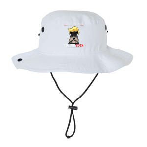 Schnauzer Dog Even My Dog Is Waiting For Trump 2024 Legacy Cool Fit Booney Bucket Hat