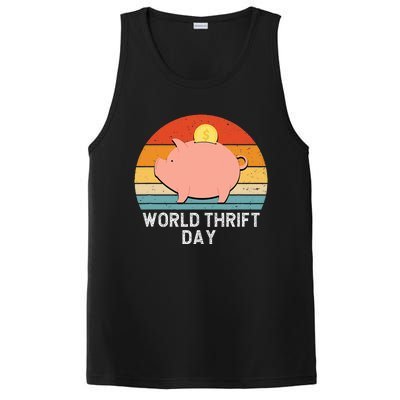 Savings Day Economics Students Teachers World Thrift Day PosiCharge Competitor Tank