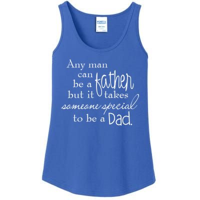 Special Dad Father's Day Gift Quote Ladies Essential Tank